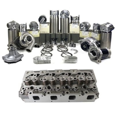 ชุดซ่อม V1205 ชุดยกเครื่องสำหรับชิ้นส่วนเครื่องยนต์ kubota ปลอกสูบ ลูกสูบ ชุดปะเก็น แหวนลูกสูบ