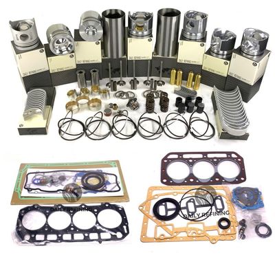 ชุดซ่อม BF6M2012 BF4M1012 ชุดยกเครื่องสำหรับชิ้นส่วนเครื่องยนต์ deutz ชุดปลอกสูบ ลูกสูบ ชุดปะเก็น แหวนลูกสูบ