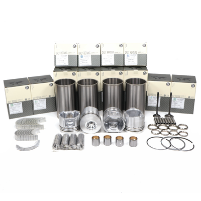 ชุดซ่อมยกเครื่องสำหรับรถขุด Komatsu PC130-7 S4D95 ชิ้นส่วนกระบอกสูบ ลูกสูบ ชุดปะเก็น แหวนลูกสูบ 6208-31-2110
